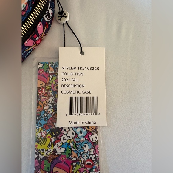 Tokidoki Midnight Metropolis Cosmetics Case - Picture 4 of 4